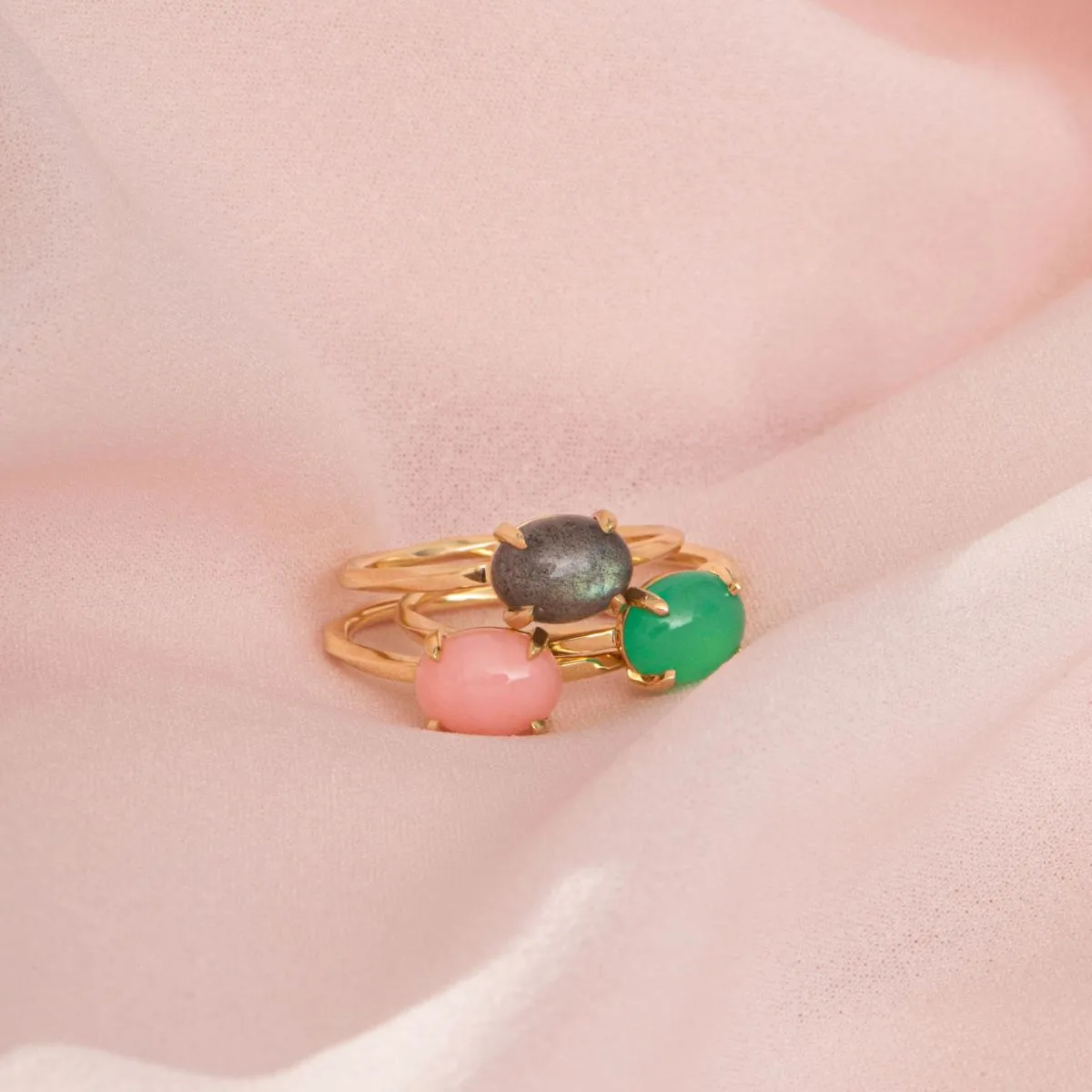 10K Gold Ring w. Labradorite