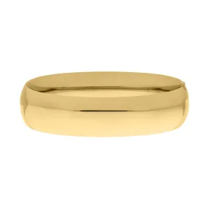 14K Gold-Filled Plain 16mm Bangle