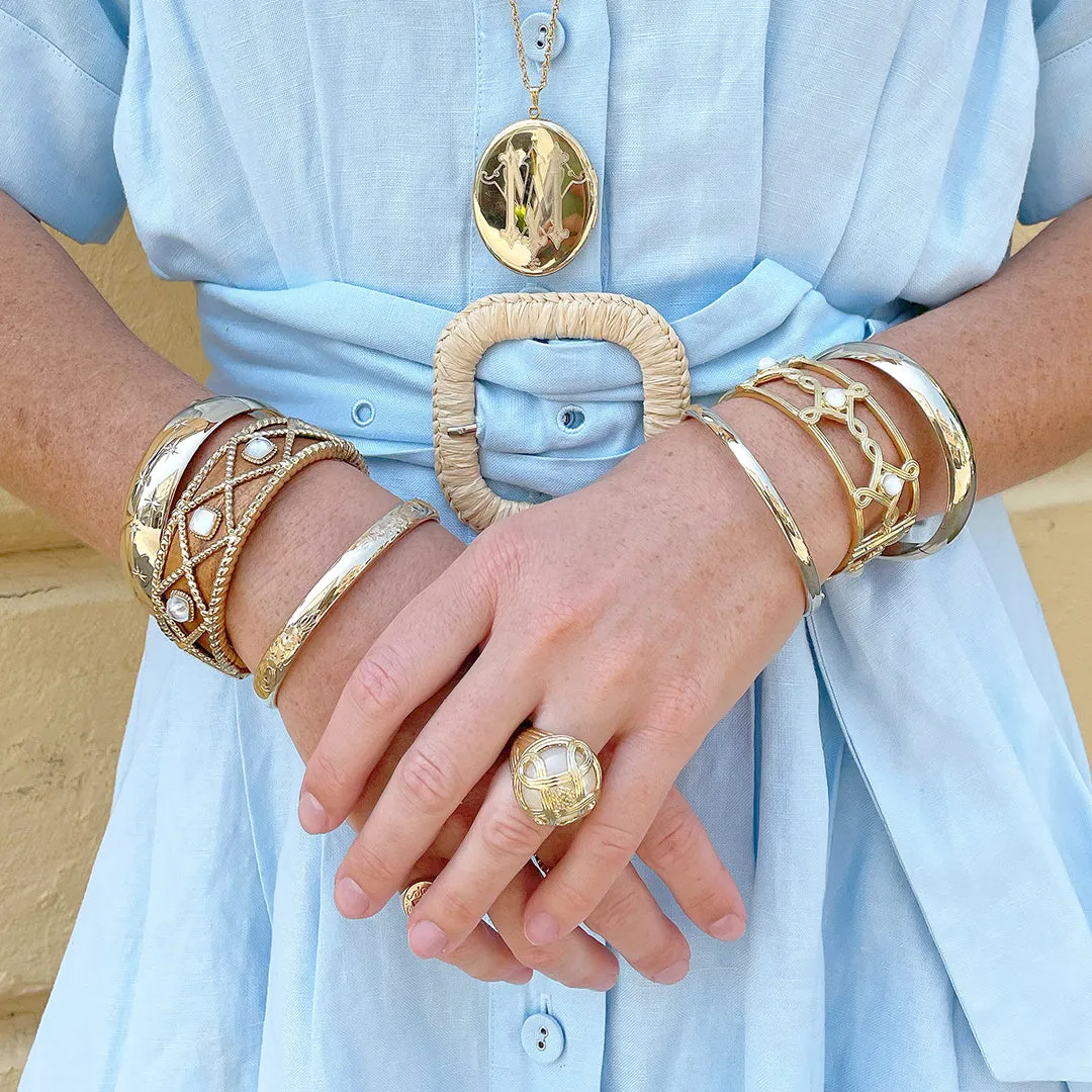 14K Gold-Filled Plain 5mm Bangle