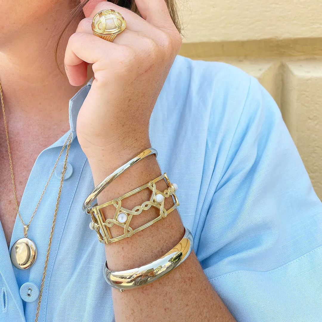 14K Gold-Filled Plain 5mm Bangle