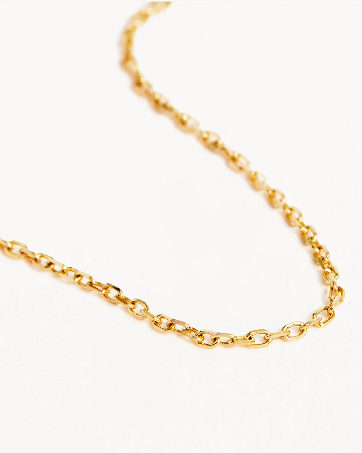 14k Solid Gold 18" Signature Chain Necklace Bycharlotte