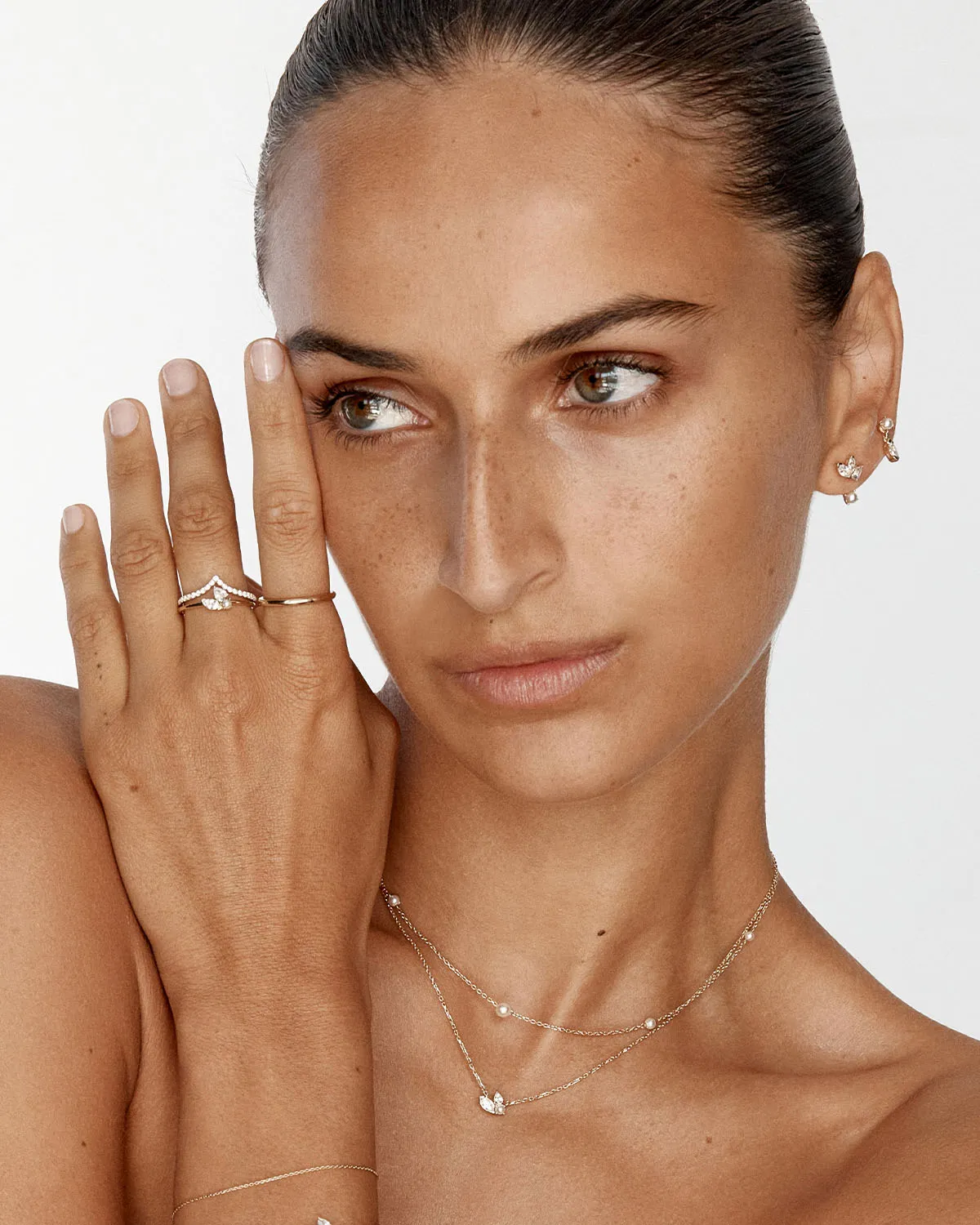14k Solid Gold Bold Purity Ring Bycharlotte