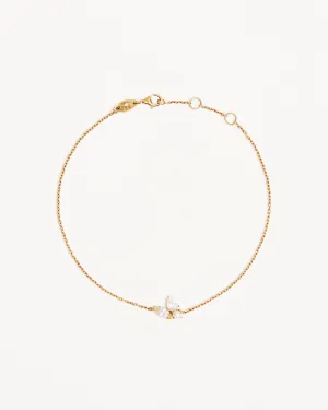 14k Solid Gold In Bloom Lab-Grown Diamond Bracelet Bycharlotte