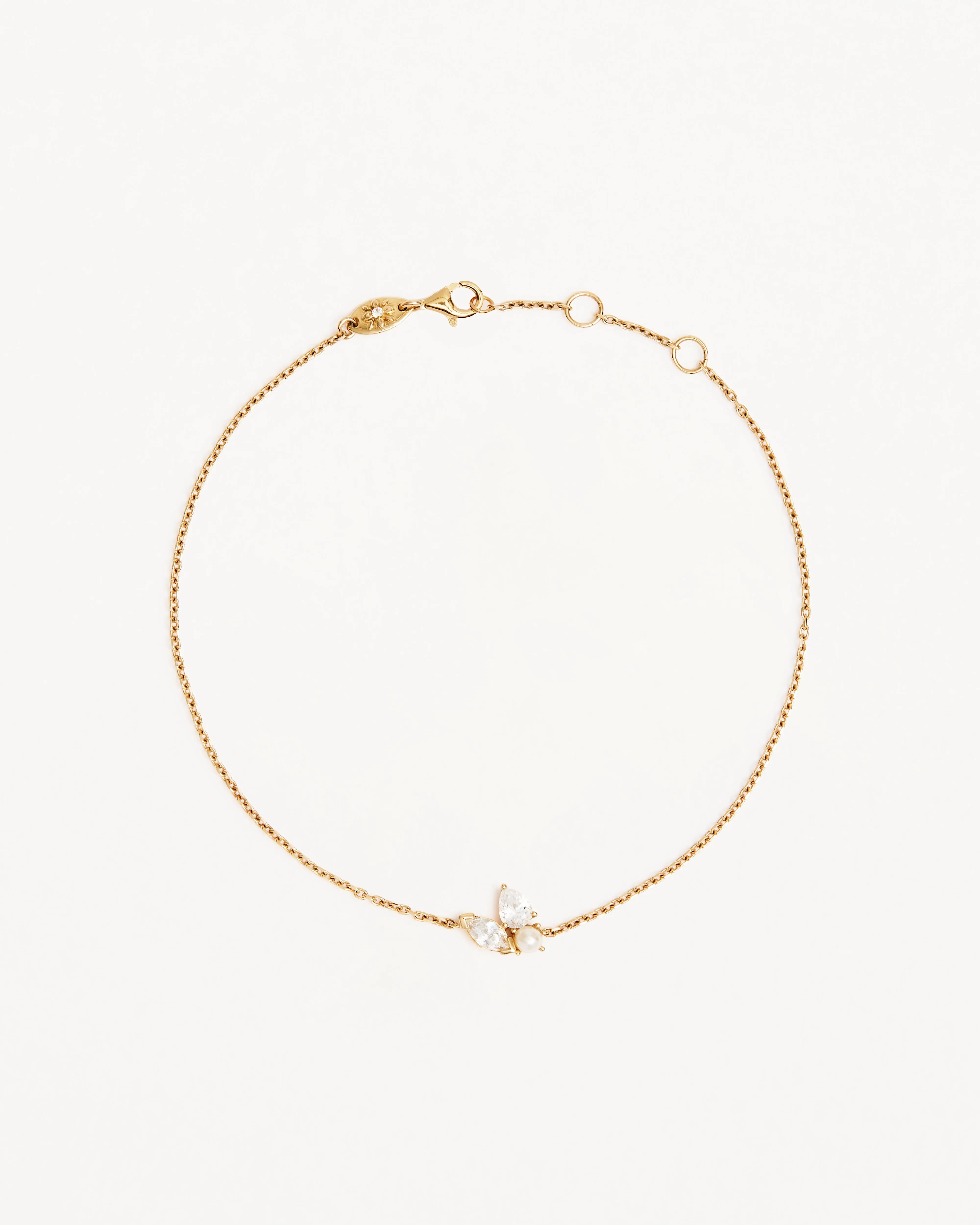 14k Solid Gold In Bloom Lab-Grown Diamond Bracelet Bycharlotte