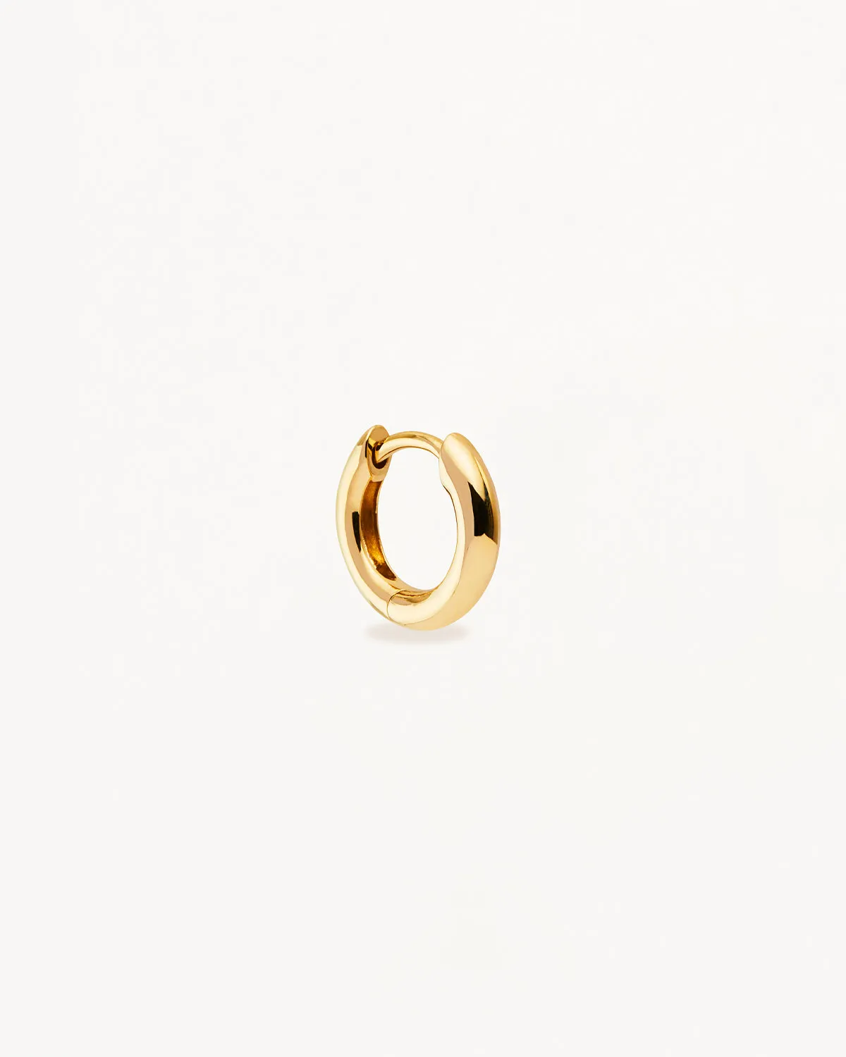 14k Solid Gold Keepsake Hoop Bycharlotte