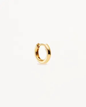 14k Solid Gold Keepsake Hoop Bycharlotte