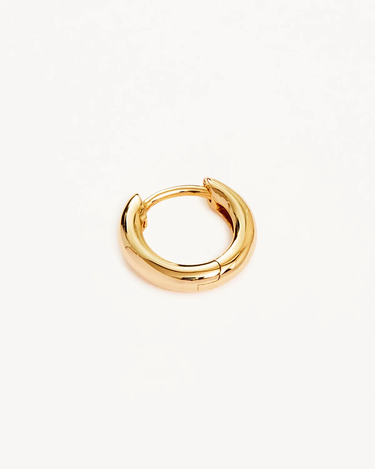 14k Solid Gold Keepsake Hoop Bycharlotte