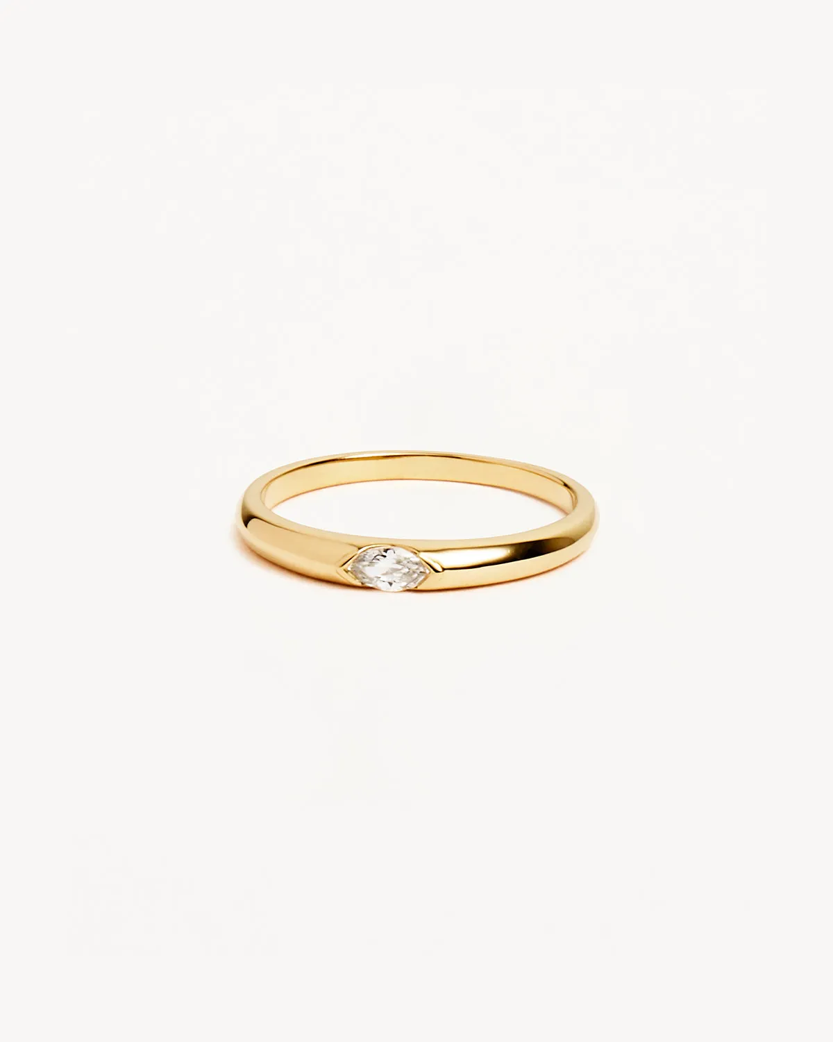 14k Solid Gold Petal of Hope Lab-Grown Diamond Ring Bycharlotte