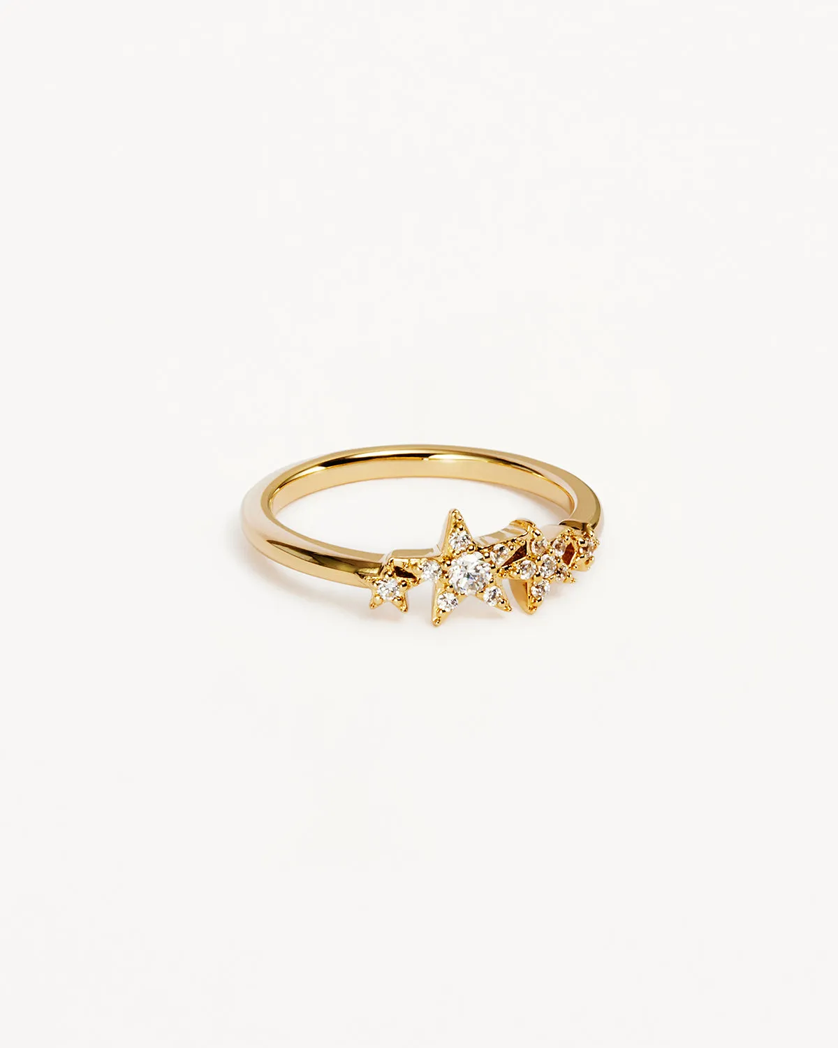 14k Solid Gold Stardust Lab-Grown Diamond Ring Bycharlotte