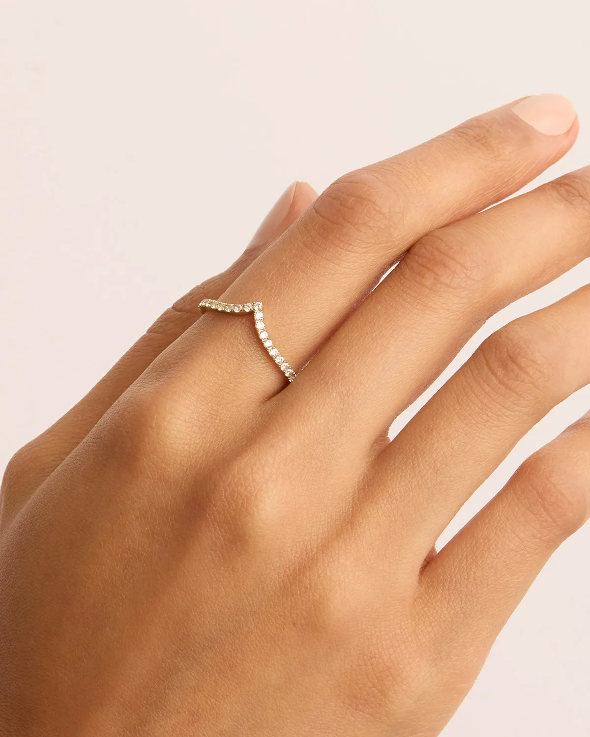 14k Solid Gold Sunlight Lab-Grown Diamond Ring Bycharlotte