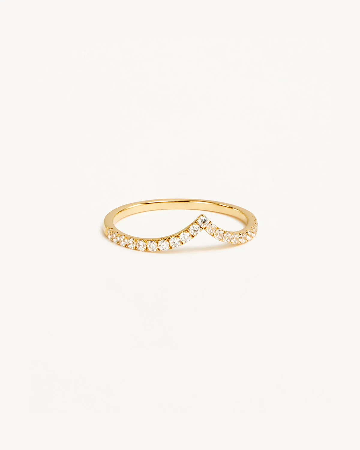 14k Solid Gold Sunlight Lab-Grown Diamond Ring Bycharlotte