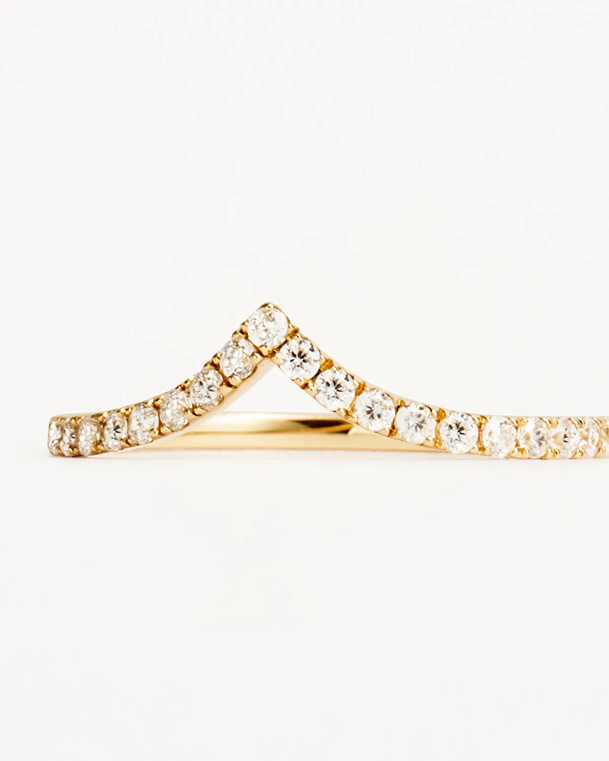14k Solid Gold Sunlight Lab-Grown Diamond Ring Bycharlotte