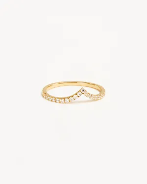 14k Solid Gold Sunlight Lab-Grown Diamond Ring Bycharlotte