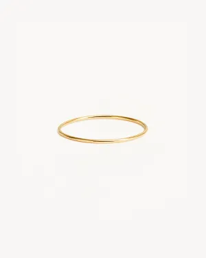 14k Solid Gold Sweet Purity Ring Bycharlotte