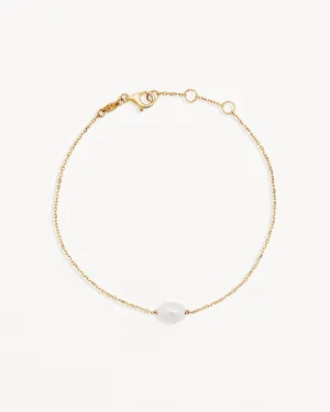 14k Solid Gold Tranquillity Bracelet Bycharlotte