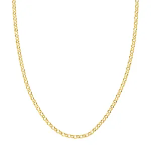 14K Yellow Gold 3.75mm Rolo Chain Necklace Croghans
