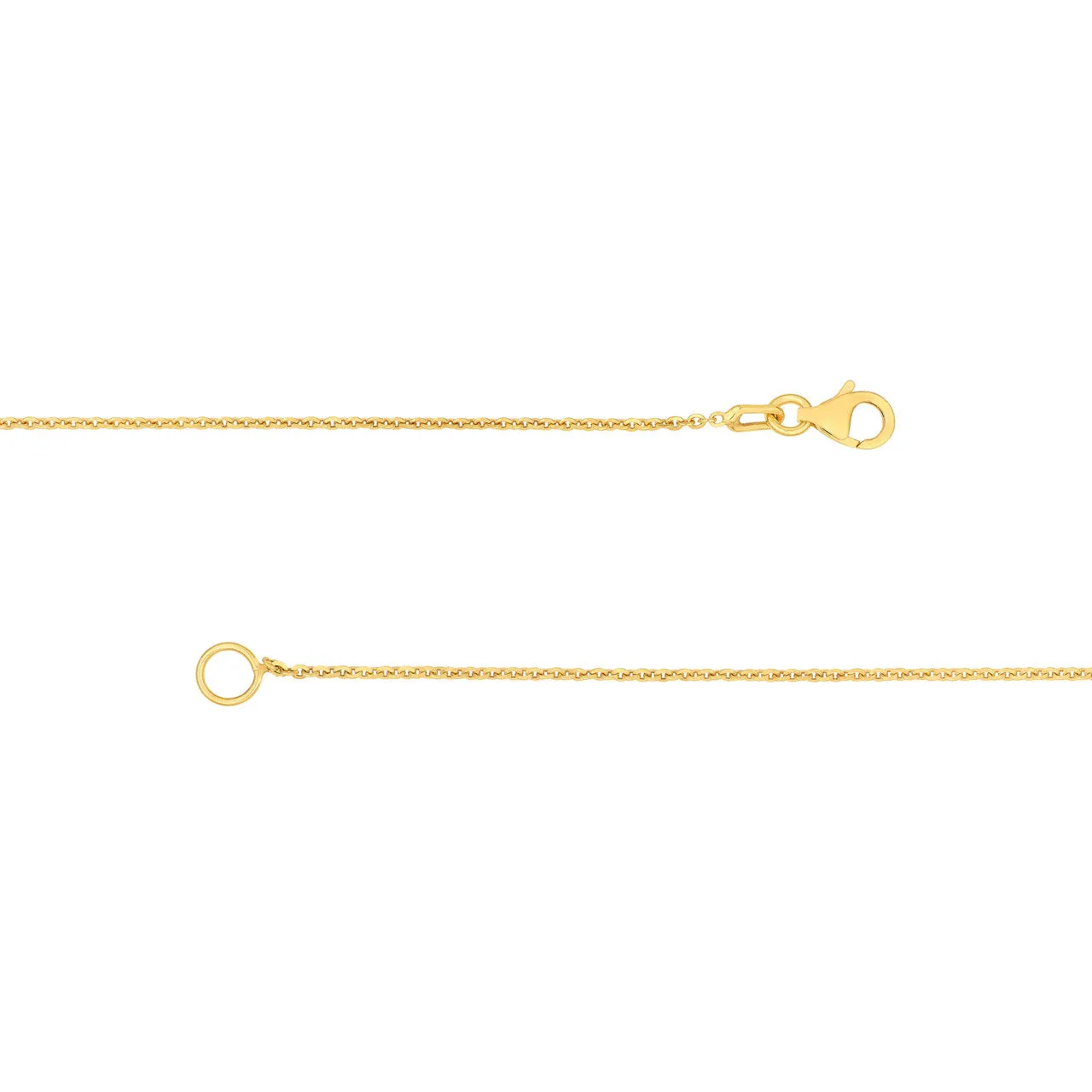 14K Yellow Gold Large Heart Pendant Necklace Croghans