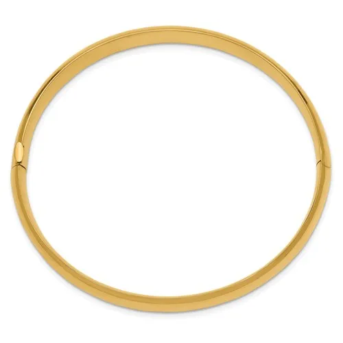 14K Yellow Gold Polished 8mm Bangle