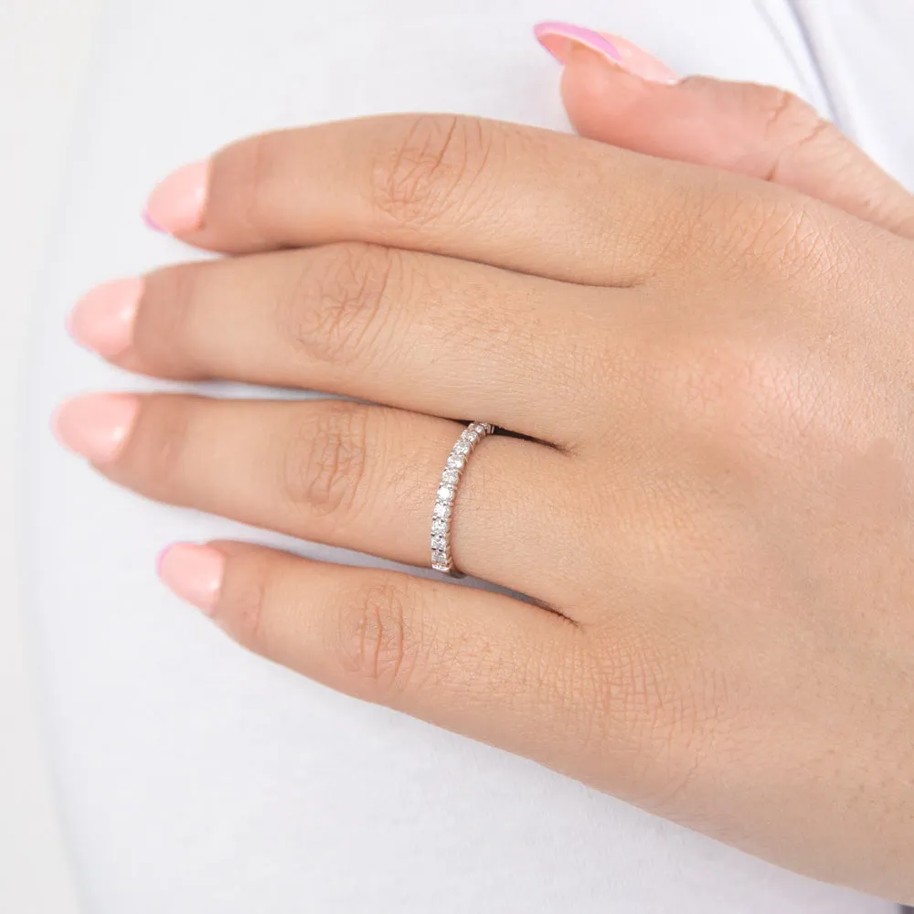 18ct White Gold Ring With 0.25 Carats Of Diamonds Shiels