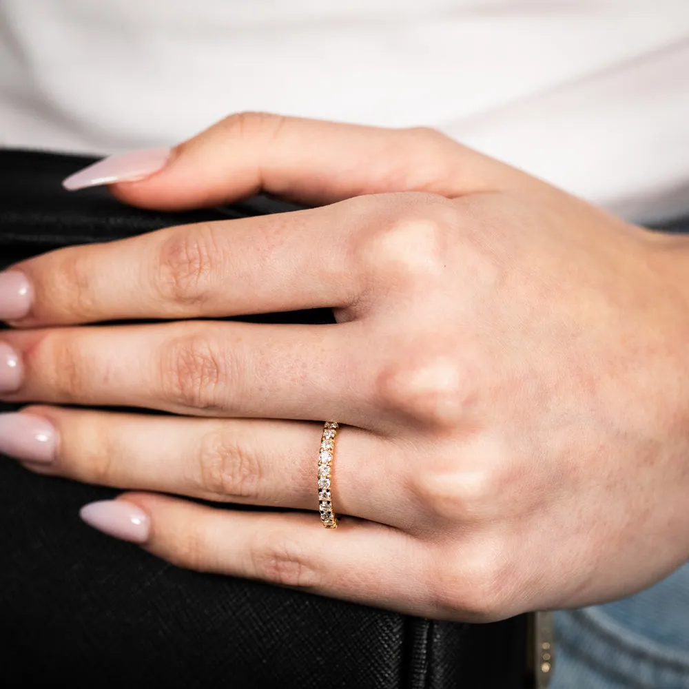 18ct Yellow Gold Ring With 3/8 Carats Of Diamonds Shiels