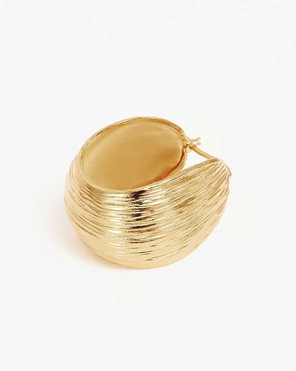 18k Gold Plated A Place to Dream Hoops Bycharlotte