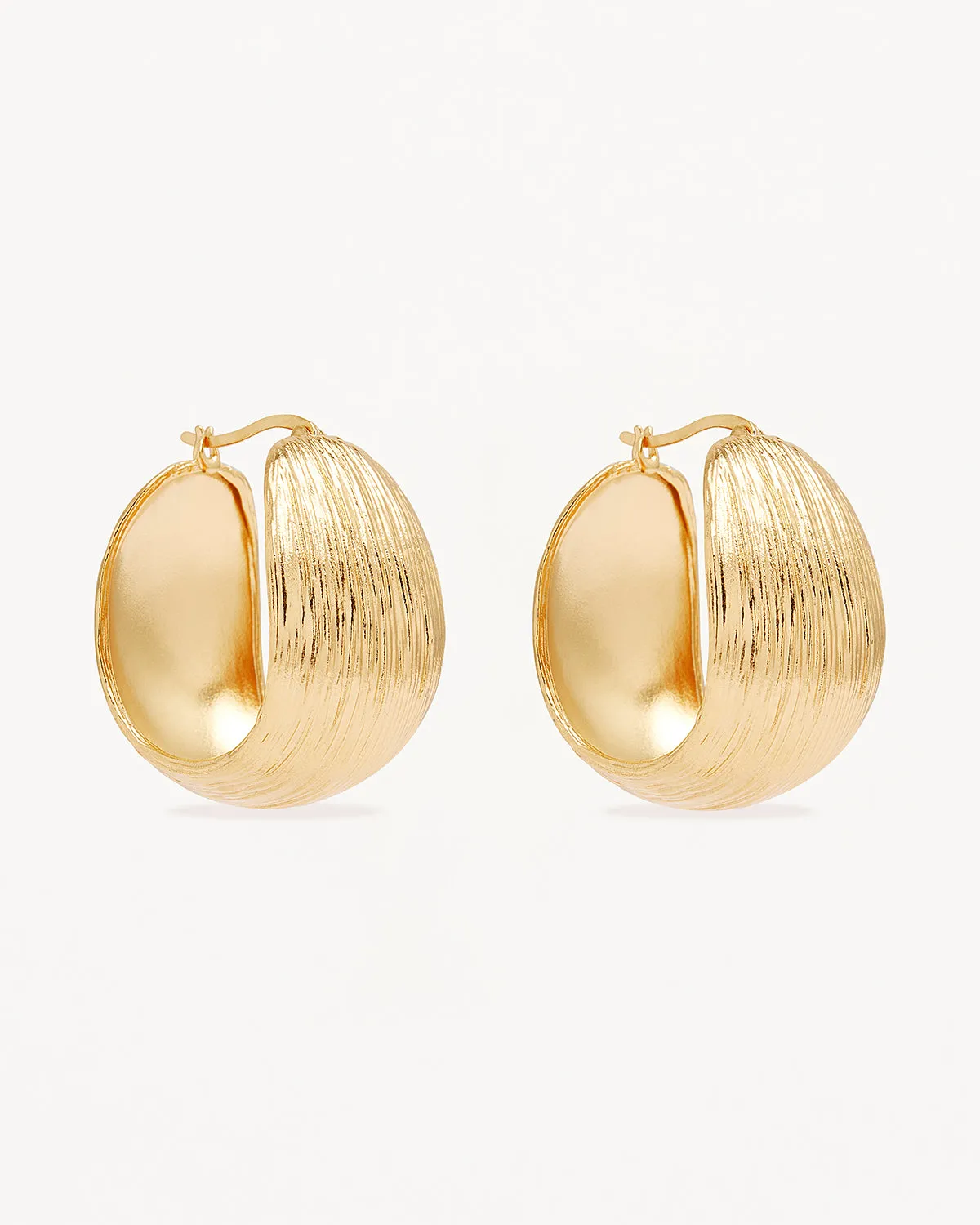 18k Gold Plated A Place to Dream Hoops Bycharlotte