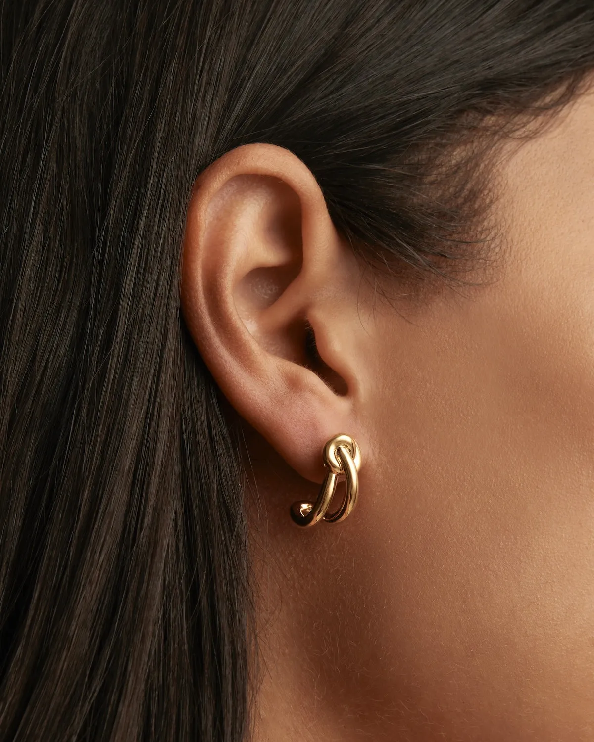18k Gold Plated Always With You Earrings Bycharlotte