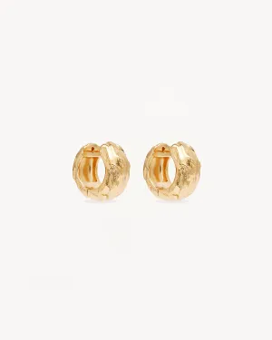 18k Gold Plated Drift Hoops Bycharlotte