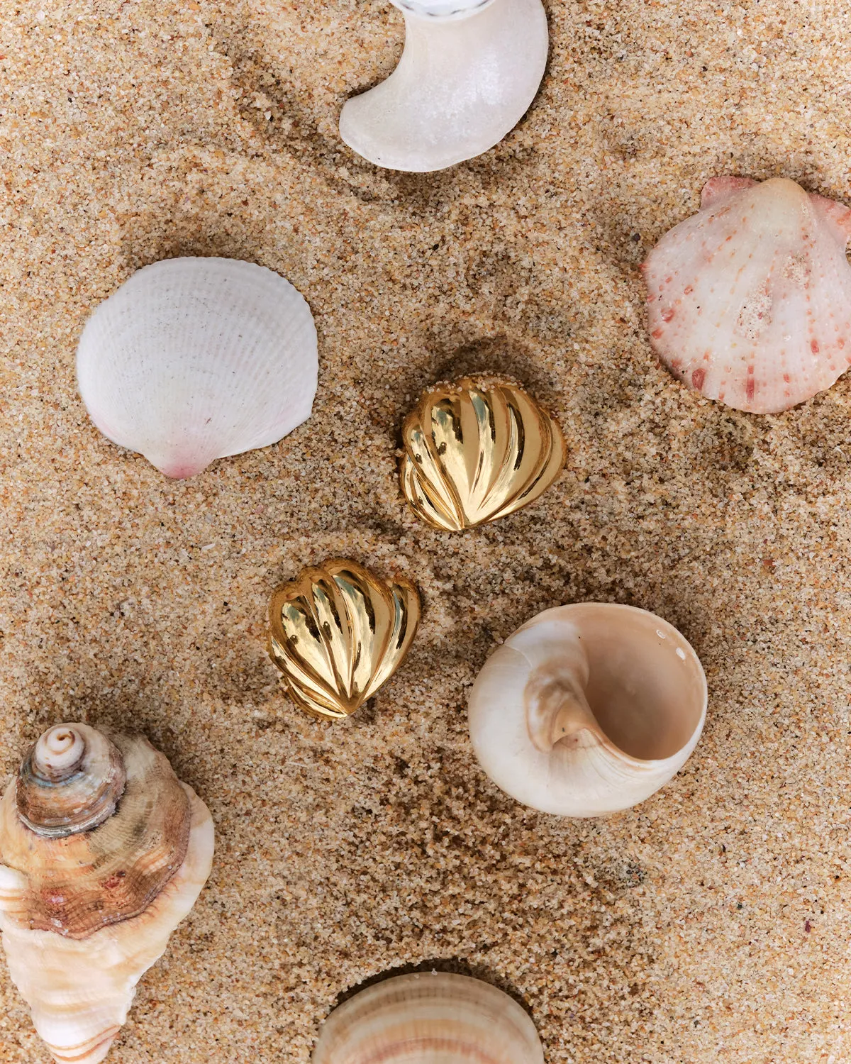 18k Gold Plated Ocean Dreaming Earrings Bycharlotte