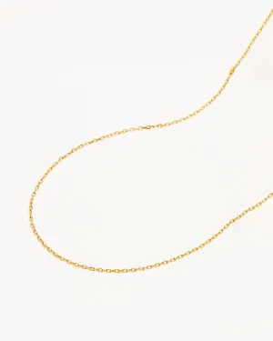 18k Gold Vermeil 18" Signature Chain Necklace Bycharlotte
