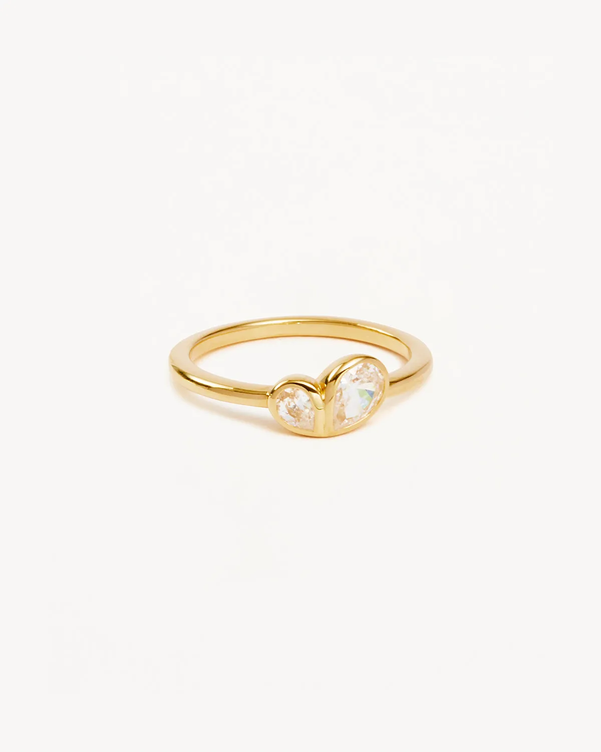18k Gold Vermeil Adored Ring Bycharlotte