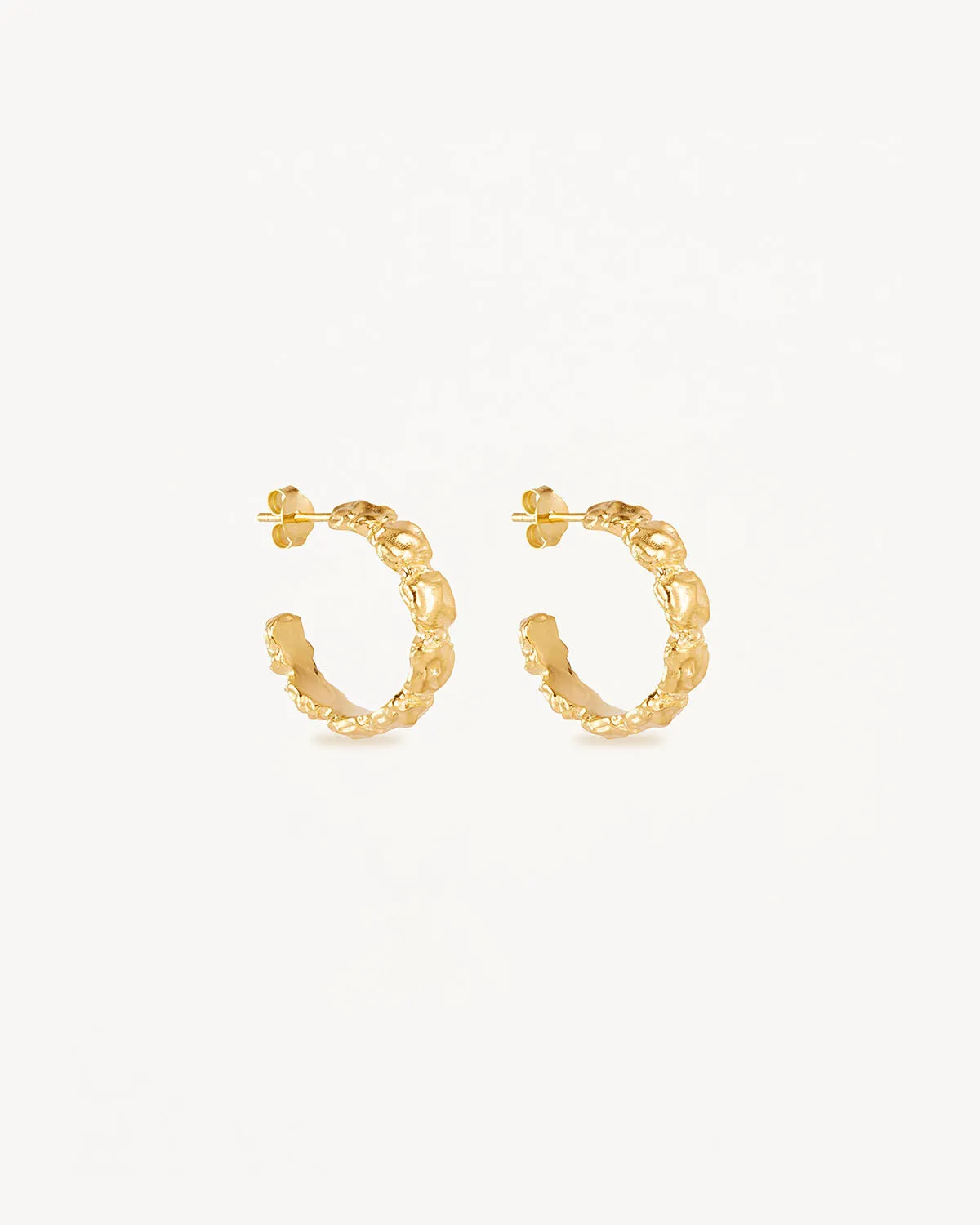 18k Gold Vermeil All Kinds of Beautiful Hoops Bycharlotte