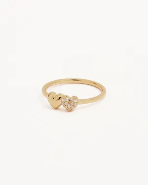 18k Gold Vermeil Always By Your Side Ring Bycharlotte