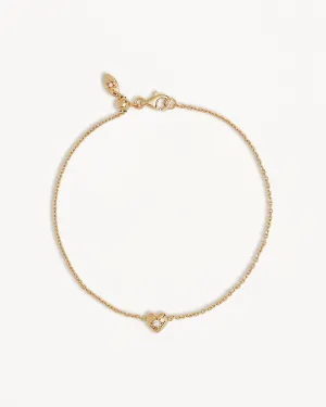 18k Gold Vermeil Blooming Hearts Bracelet Bycharlotte