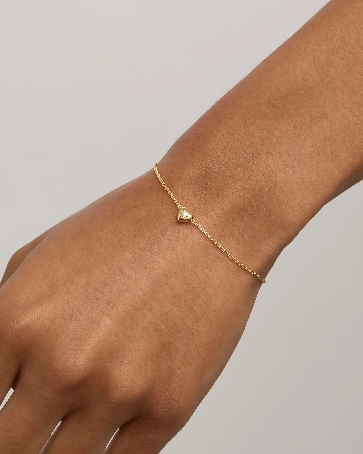 18k Gold Vermeil Blooming Hearts Bracelet Bycharlotte