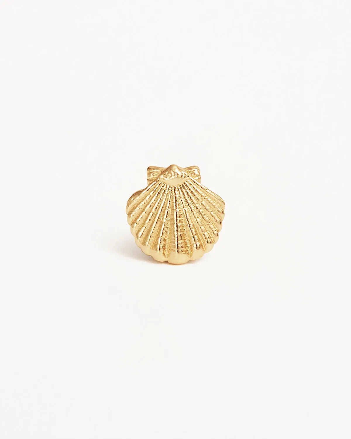 18k Gold Vermeil By the Shore Shell Stud Earrings Bycharlotte