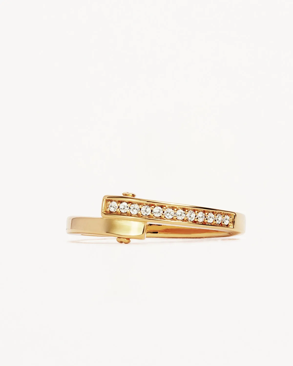 18k Gold Vermeil Connection Ring Bycharlotte