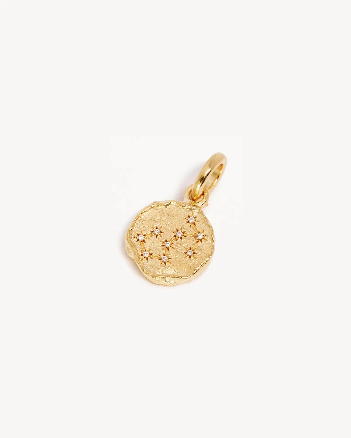 18k Gold Vermeil Cosmic Love Zodiac Annex Link Pendant - Scorpio Bycharlotte