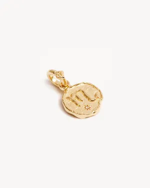 18k Gold Vermeil Cosmic Love Zodiac Annex Link Pendant - Scorpio Bycharlotte