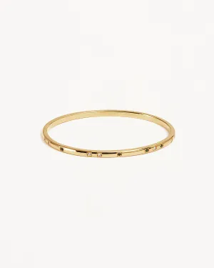 18k Gold Vermeil Depth of You Bangle Bycharlotte