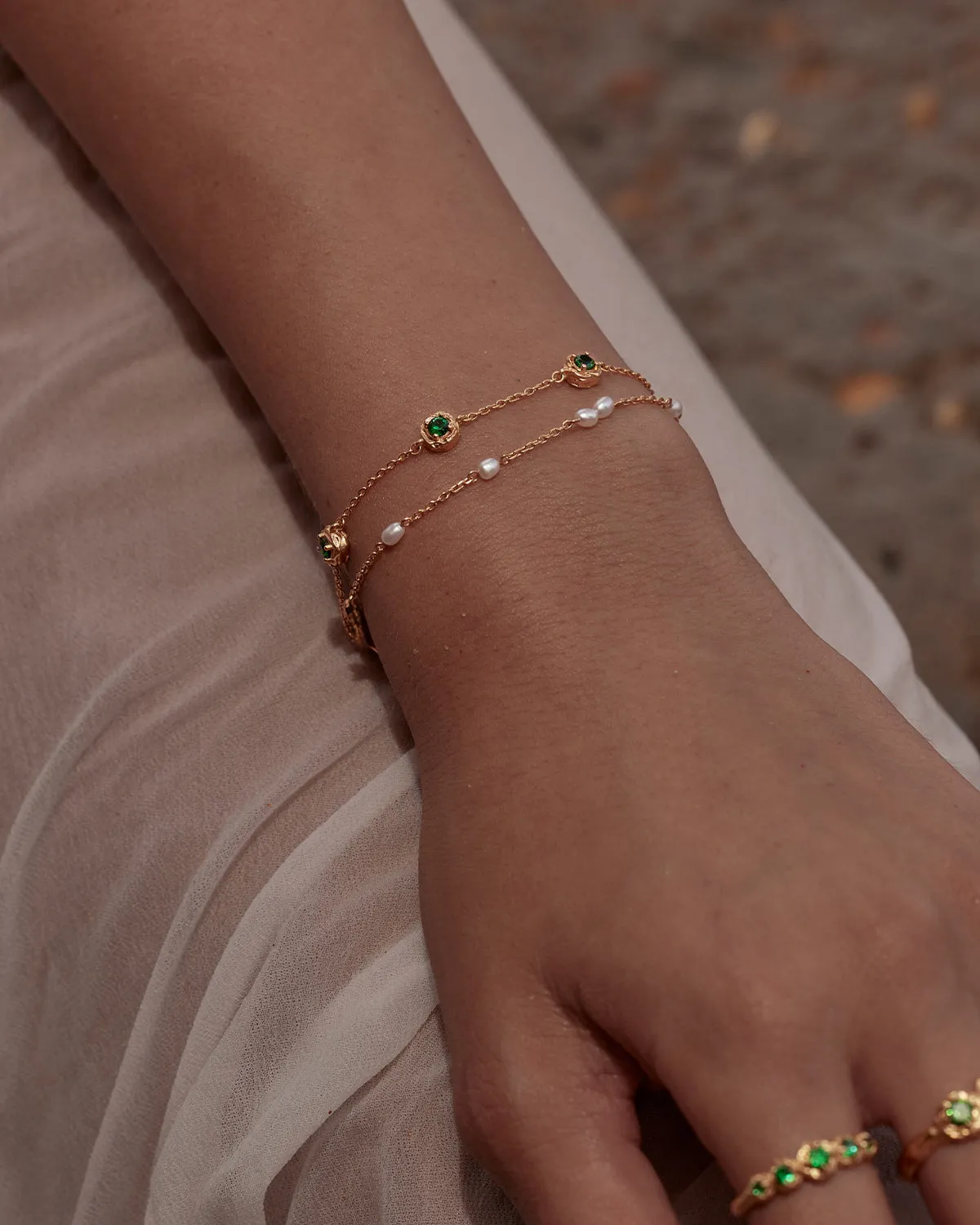 18k Gold Vermeil Depth of You Bracelet Bycharlotte