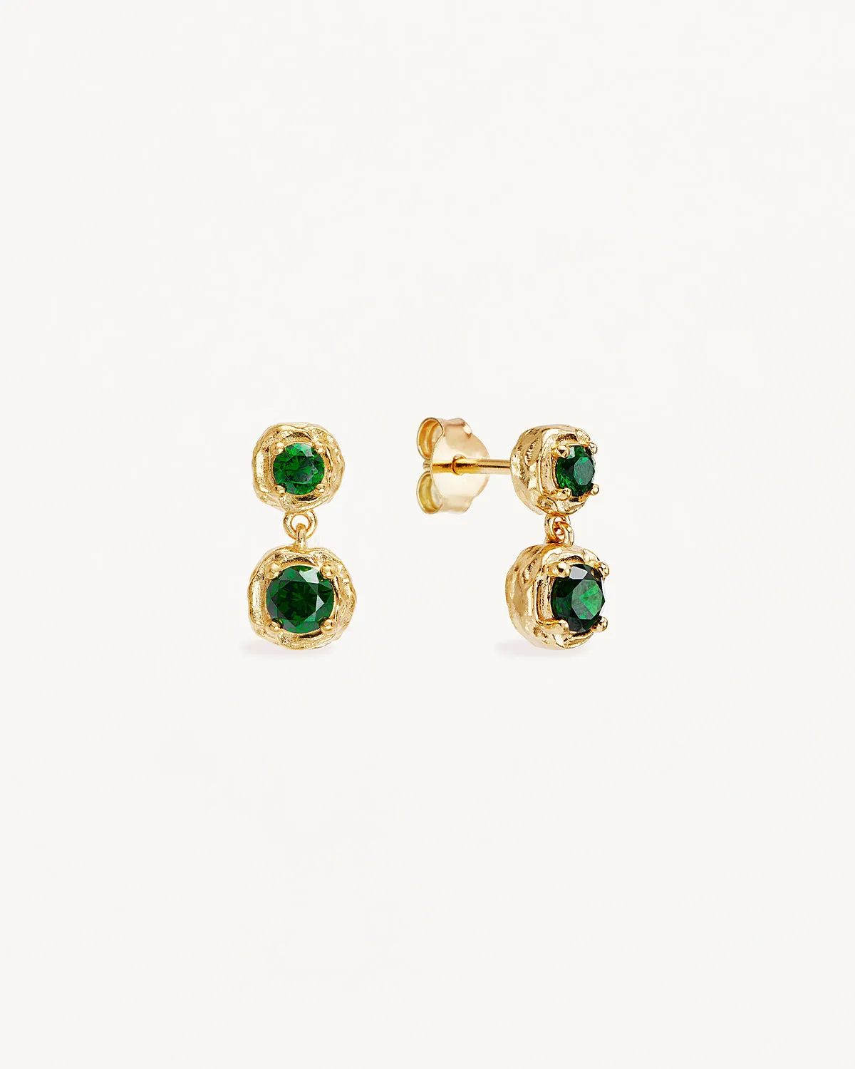 18k Gold Vermeil Depth of You Drop Earrings Bycharlotte