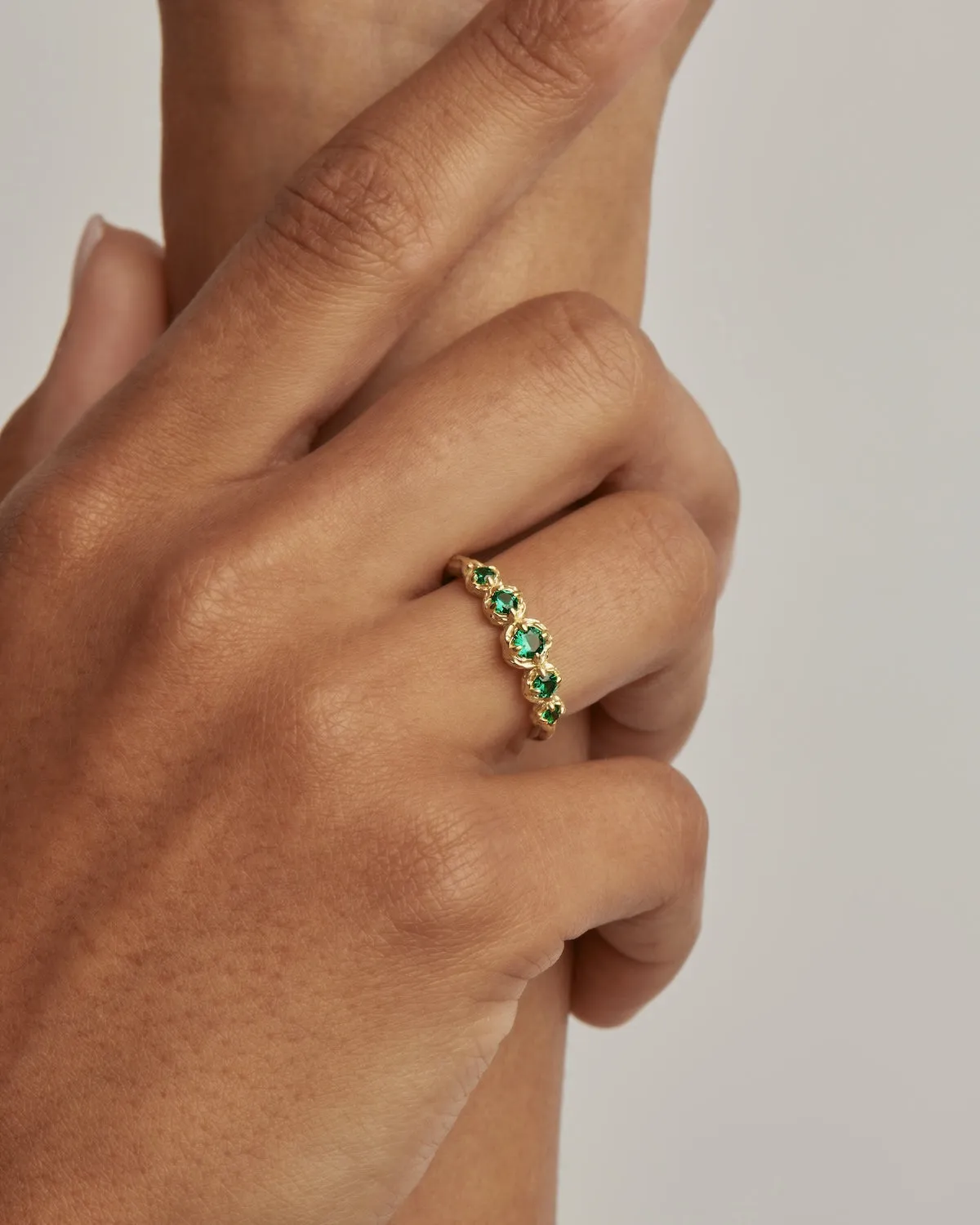 18k Gold Vermeil Depth of You Ring Bycharlotte