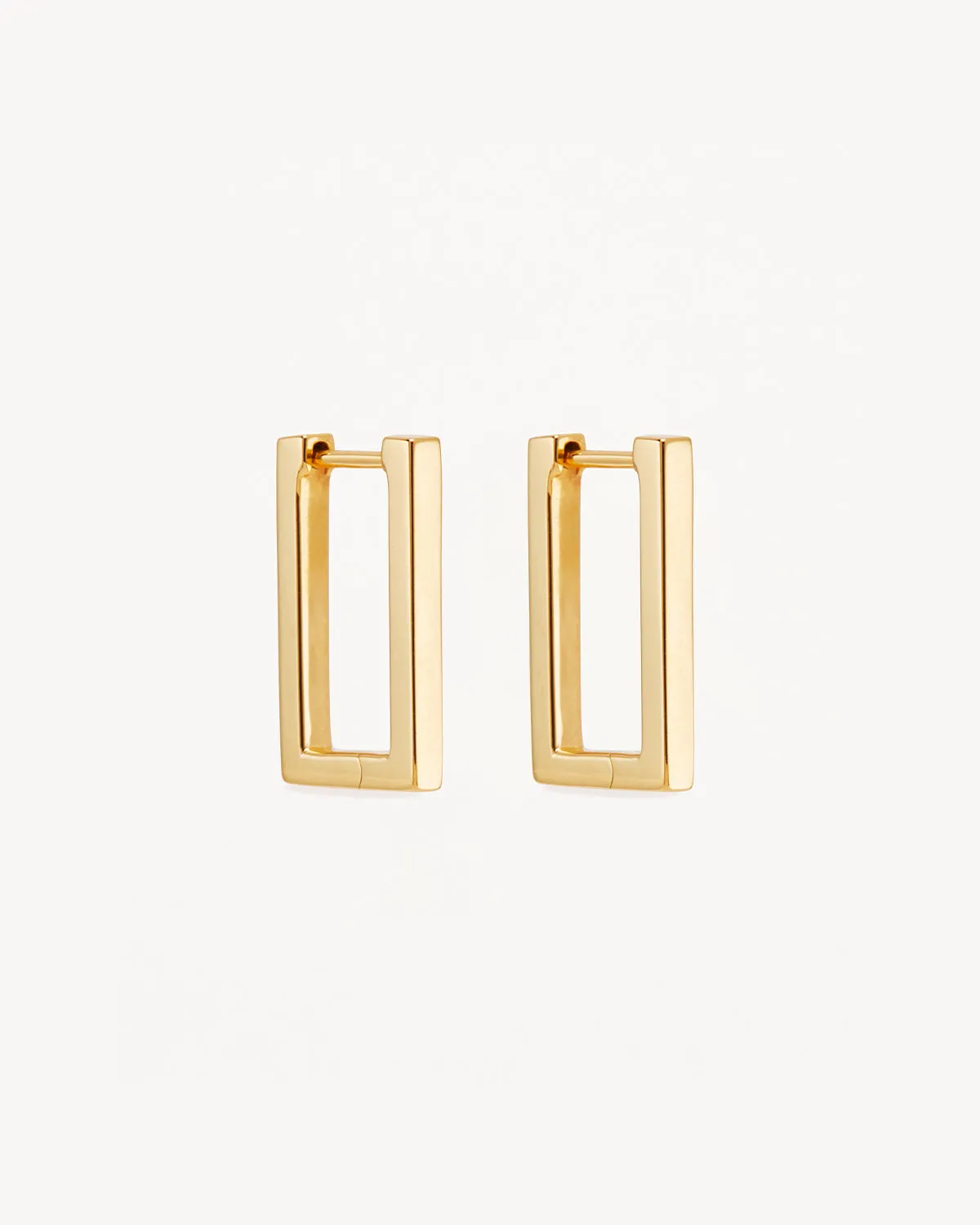 18k Gold Vermeil Devotion Hoops Bycharlotte