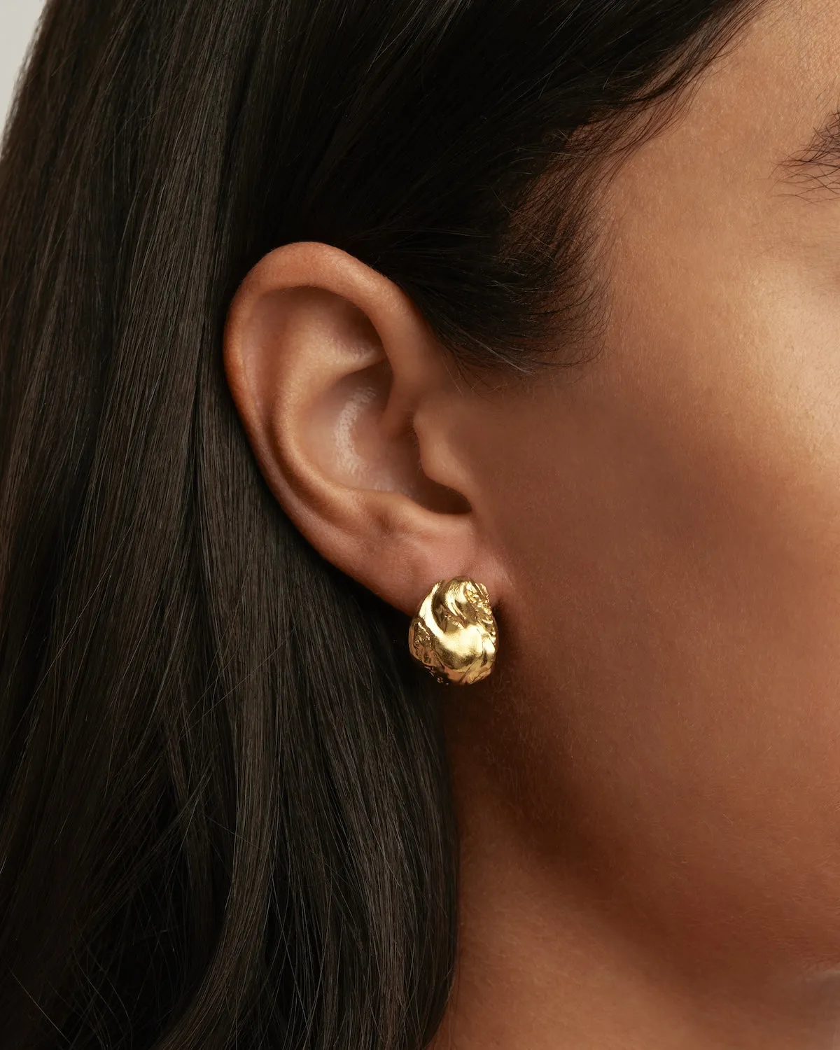 18k Gold Vermeil Drift Drop Earrings Bycharlotte