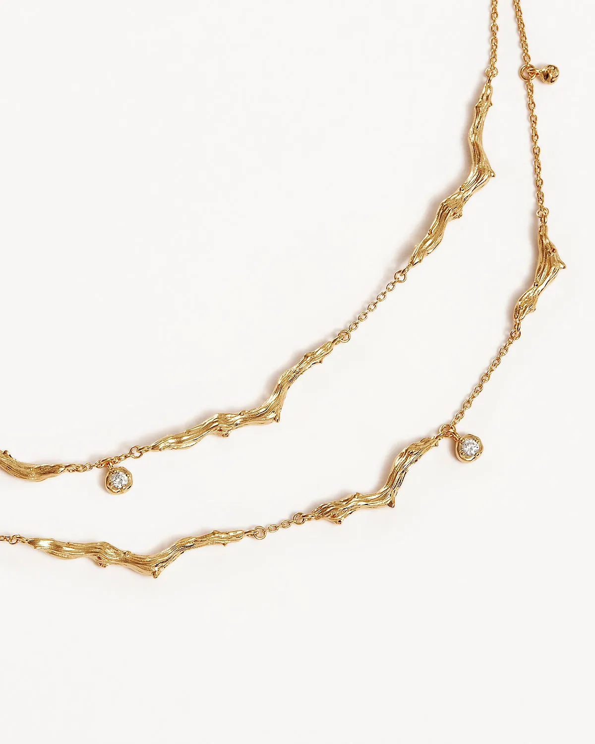18k Gold Vermeil Drift Layered Choker Bycharlotte
