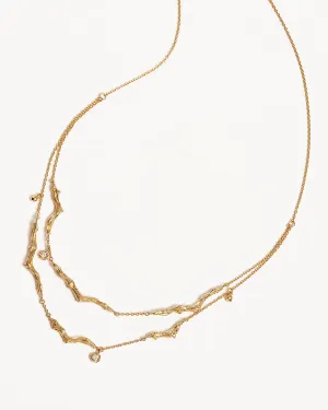18k Gold Vermeil Drift Layered Choker Bycharlotte