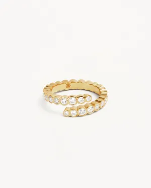 18k Gold Vermeil Endless Tides Ring Bycharlotte