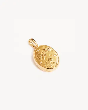 18k Gold Vermeil Everything You Are Is Enough Locket Pendant Bycharlotte
