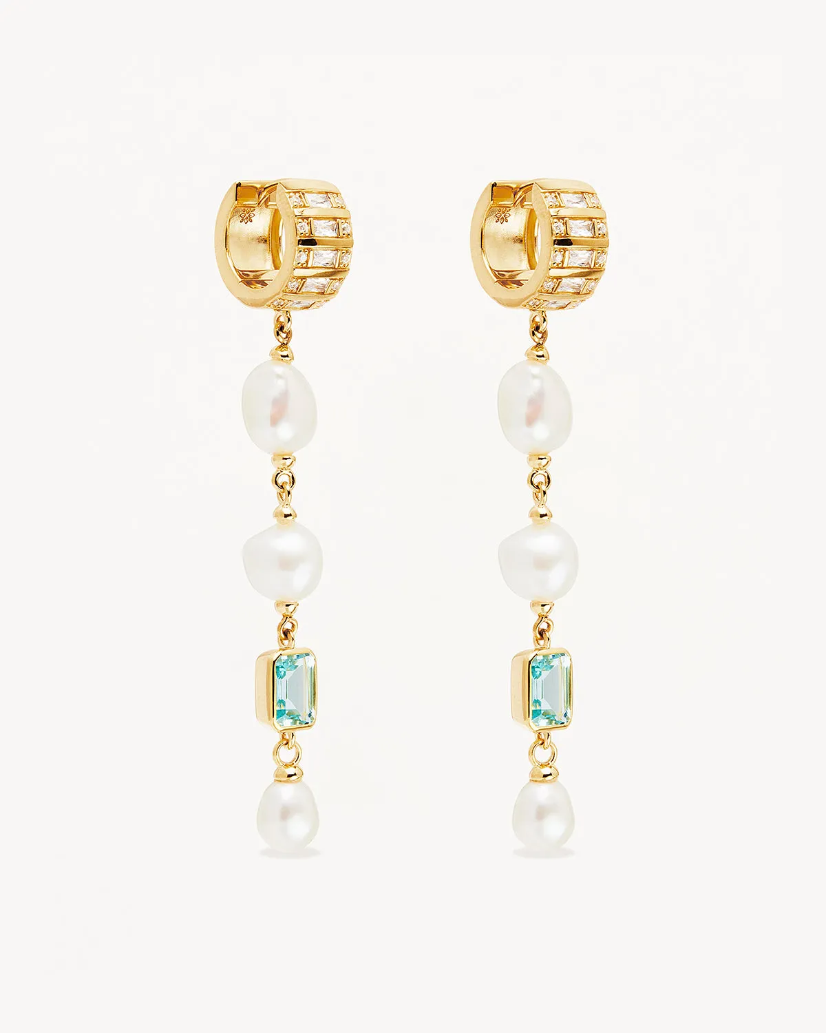 18k Gold Vermeil Follow Your Dreams Hoops Bycharlotte